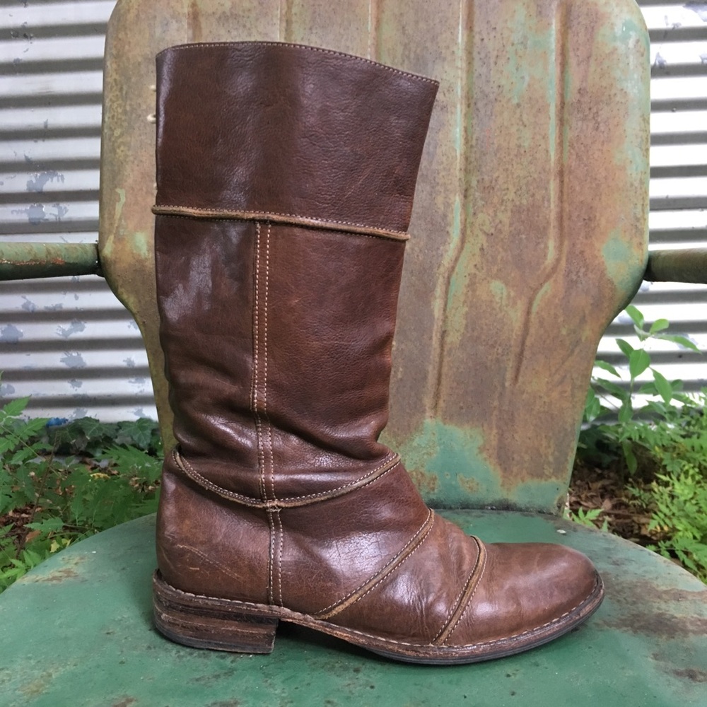 Fiorentini + Baker Brown Leather Boots